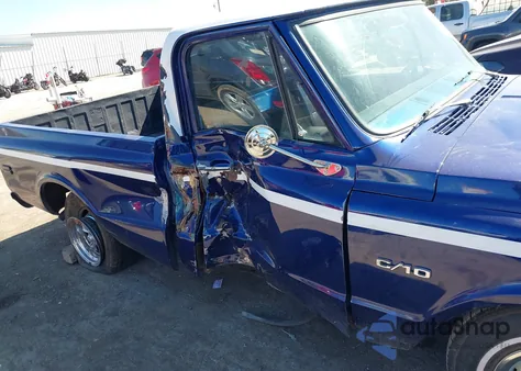 1972 Chevrolet C10 z USA, uszkodzony, nr VIN CCS142J129005